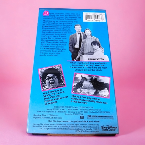 Frankenweenie VHS Movie - New! - Picture 2 of 3